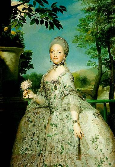 Anton Raphael Mengs the later Queen Maria Luisa of Spain China oil painting art